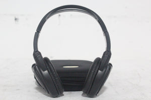 (2) Williams Sound WIR RX15-2 Dual-Channel Infrared Wireless Headphones (2.3 or 2.8 MHz) w/ (2) Vinyl Zipper Cases