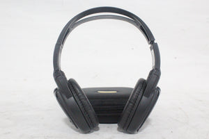 (2) Williams Sound WIR RX15-2 Dual-Channel Infrared Wireless Headphones (2.3 or 2.8 MHz) w/ (2) Vinyl Zipper Cases