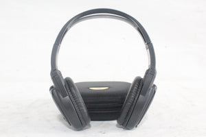 (2) Williams Sound WIR RX15-2 Dual-Channel Infrared Wireless Headphones (2.3 or 2.8 MHz) w/ (2) Vinyl Zipper Cases