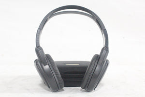 (2) Williams Sound WIR RX15-2 Dual-Channel Infrared Wireless Headphones (2.3 or 2.8 MHz) w/ (2) Vinyl Zipper Cases