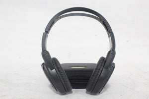 (2) Williams Sound WIR RX15-2 Dual-Channel Infrared Wireless Headphones (2.3 or 2.8 MHz) w/ (2) Vinyl Zipper Cases