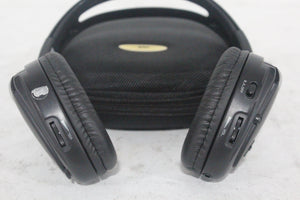 (2) Williams Sound WIR RX15-2 Dual-Channel Infrared Wireless Headphones (2.3 or 2.8 MHz) w/ (2) Vinyl Zipper Cases
