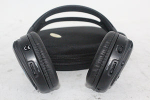 (2) Williams Sound WIR RX15-2 Dual-Channel Infrared Wireless Headphones (2.3 or 2.8 MHz) w/ (2) Vinyl Zipper Cases