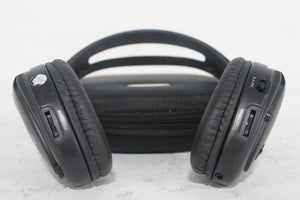 (2) Williams Sound WIR RX15-2 Dual-Channel Infrared Wireless Headphones (2.3 or 2.8 MHz) w/ (2) Vinyl Zipper Cases