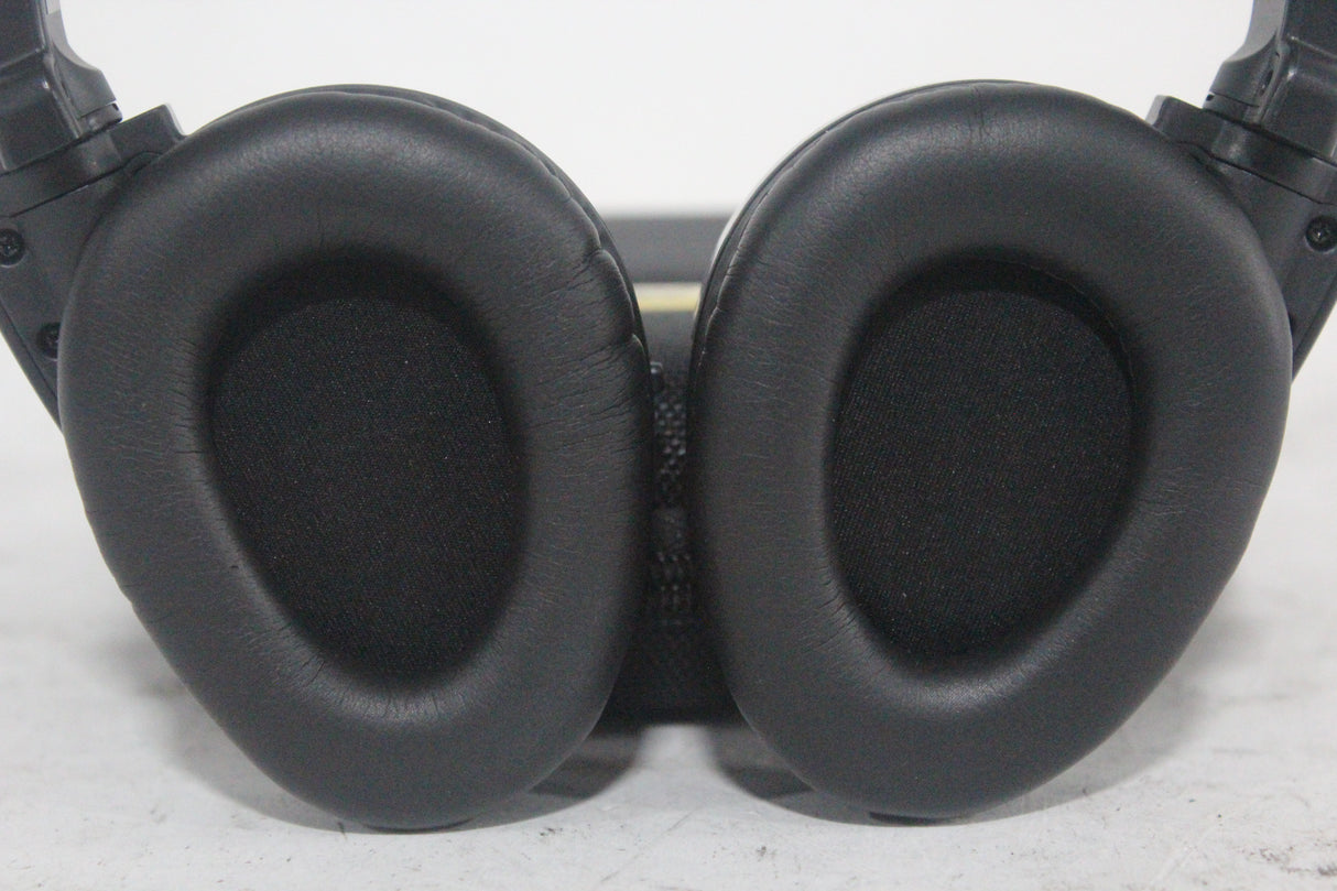 (2) Williams Sound WIR RX15-2 Dual-Channel Infrared Wireless Headphones (2.3 or 2.8 MHz) w/ (2) Vinyl Zipper Cases