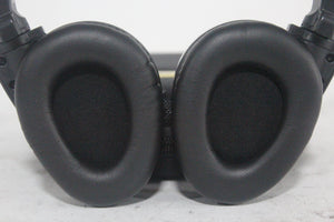 (2) Williams Sound WIR RX15-2 Dual-Channel Infrared Wireless Headphones (2.3 or 2.8 MHz) w/ (2) Vinyl Zipper Cases