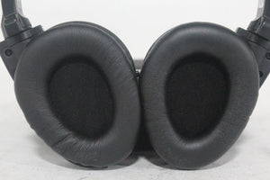 (2) Williams Sound WIR RX15-2 Dual-Channel Infrared Wireless Headphones (2.3 or 2.8 MHz) w/ (2) Vinyl Zipper Cases