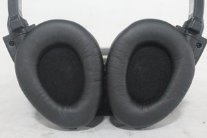 (2) Williams Sound WIR RX15-2 Dual-Channel Infrared Wireless Headphones (2.3 or 2.8 MHz) w/ (2) Vinyl Zipper Cases