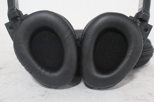 (2) Williams Sound WIR RX15-2 Dual-Channel Infrared Wireless Headphones (2.3 or 2.8 MHz) w/ (2) Vinyl Zipper Cases