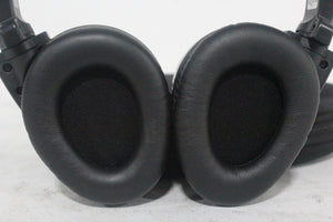 (2) Williams Sound WIR RX15-2 Dual-Channel Infrared Wireless Headphones (2.3 or 2.8 MHz) w/ (2) Vinyl Zipper Cases