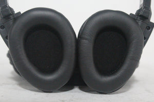 (2) Williams Sound WIR RX15-2 Dual-Channel Infrared Wireless Headphones (2.3 or 2.8 MHz) w/ (2) Vinyl Zipper Cases