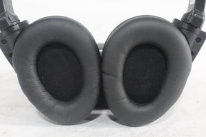 (2) Williams Sound WIR RX15-2 Dual-Channel Infrared Wireless Headphones (2.3 or 2.8 MHz) w/ (2) Vinyl Zipper Cases