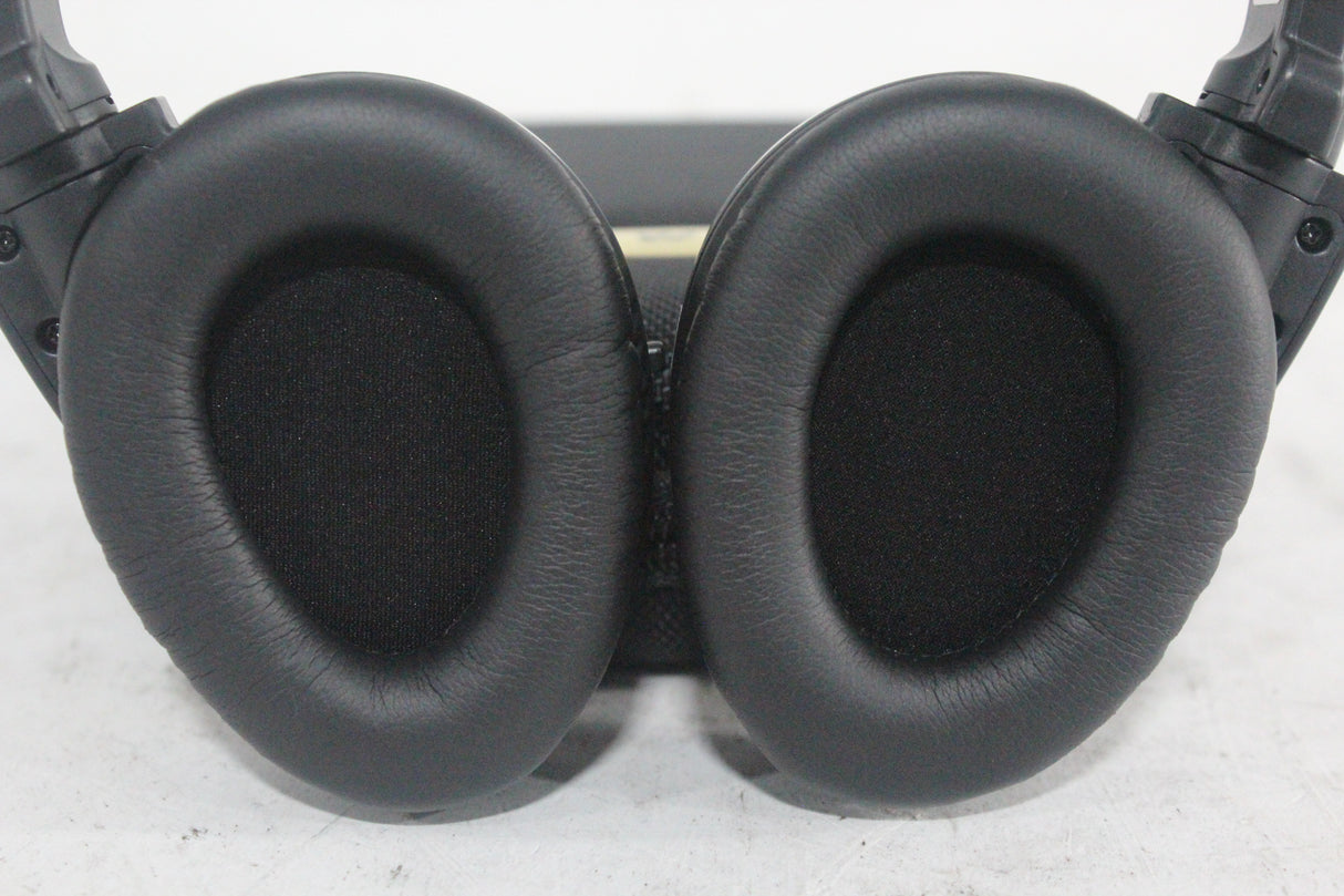 (2) Williams Sound WIR RX15-2 Dual-Channel Infrared Wireless Headphones (2.3 or 2.8 MHz) w/ (2) Vinyl Zipper Cases