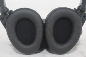 (2) Williams Sound WIR RX15-2 Dual-Channel Infrared Wireless Headphones (2.3 or 2.8 MHz) w/ (2) Vinyl Zipper Cases