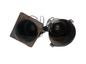 (2) Aluminum Par Cans