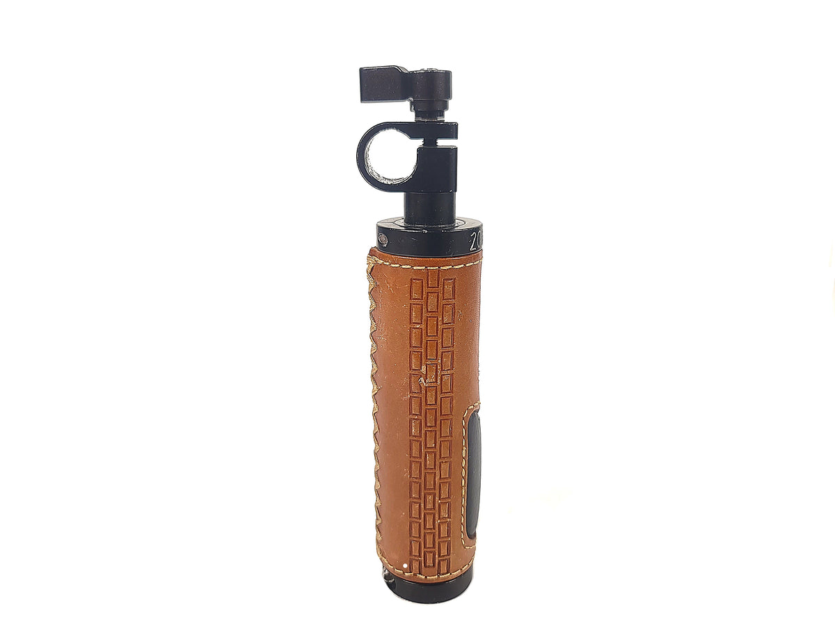 (2) Camvate Rod Clamp Handle Grip Leather for DSLR Camera Rod System