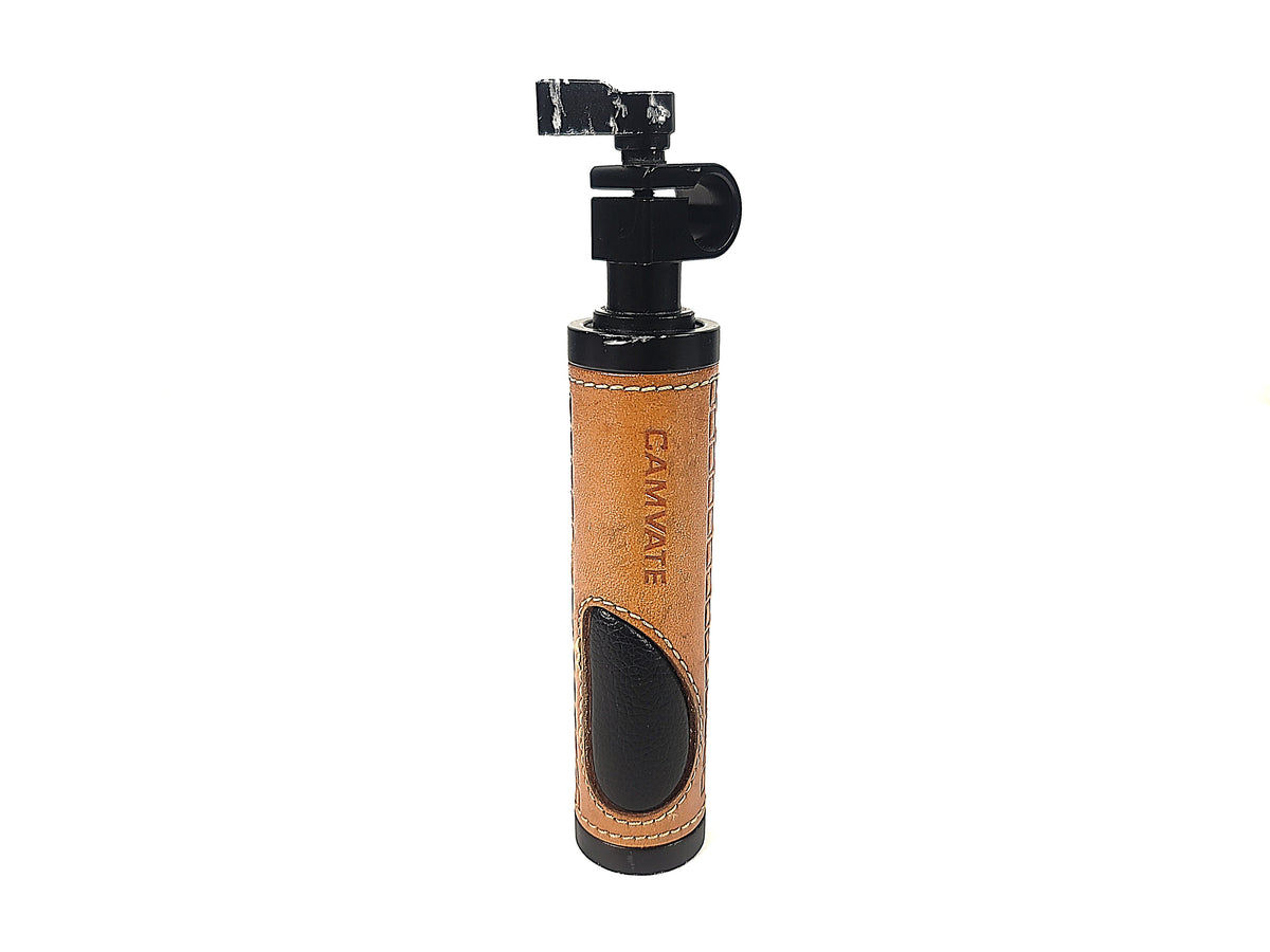 (2) Camvate Rod Clamp Handle Grip Leather for DSLR Camera Rod System