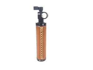 (2) Camvate Rod Clamp Handle Grip Leather for DSLR Camera Rod System