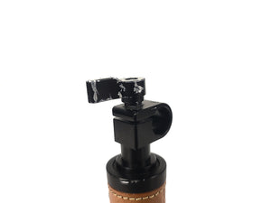 (2) Camvate Rod Clamp Handle Grip Leather for DSLR Camera Rod System