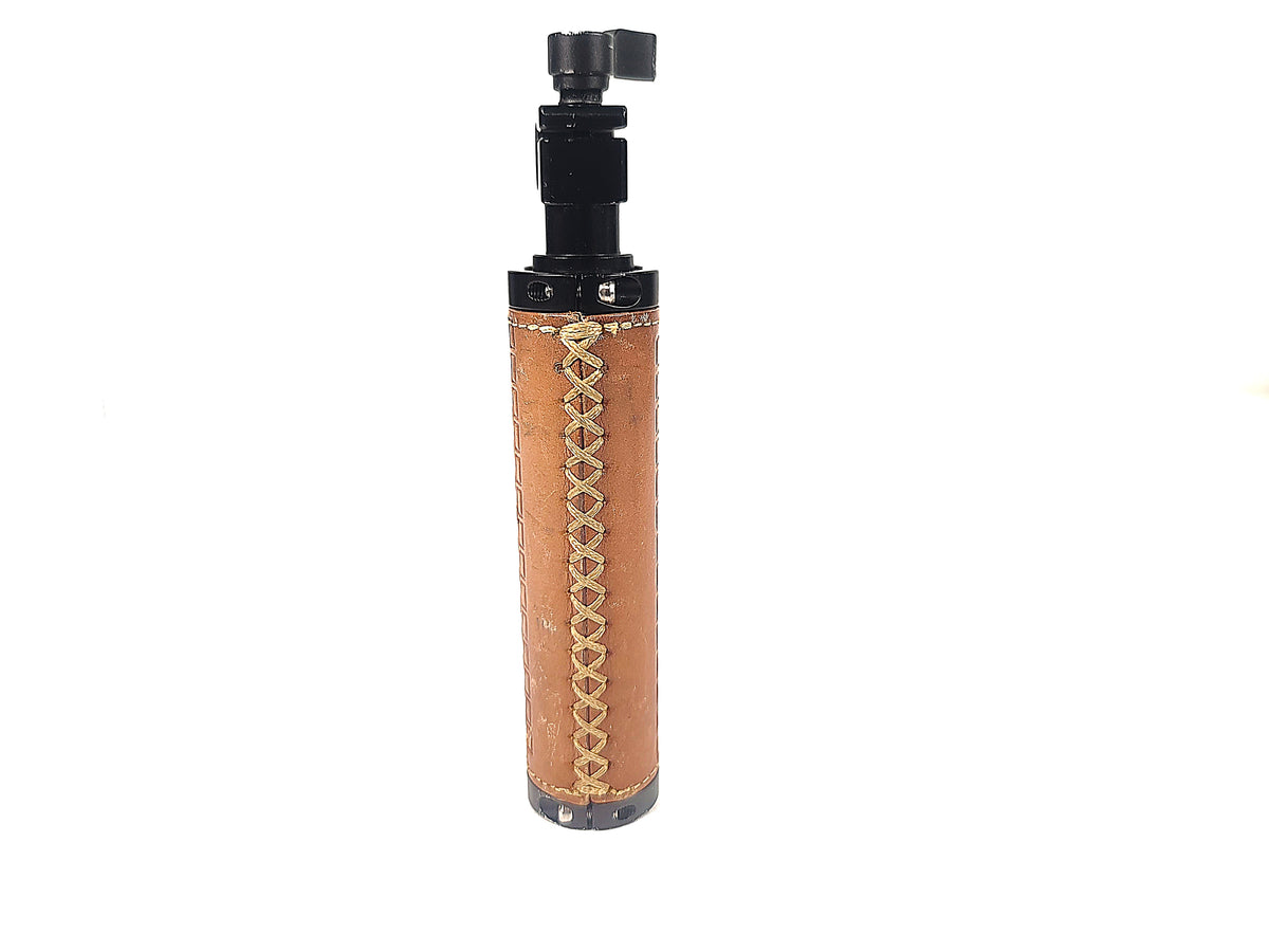 (2) Camvate Rod Clamp Handle Grip Leather for DSLR Camera Rod System