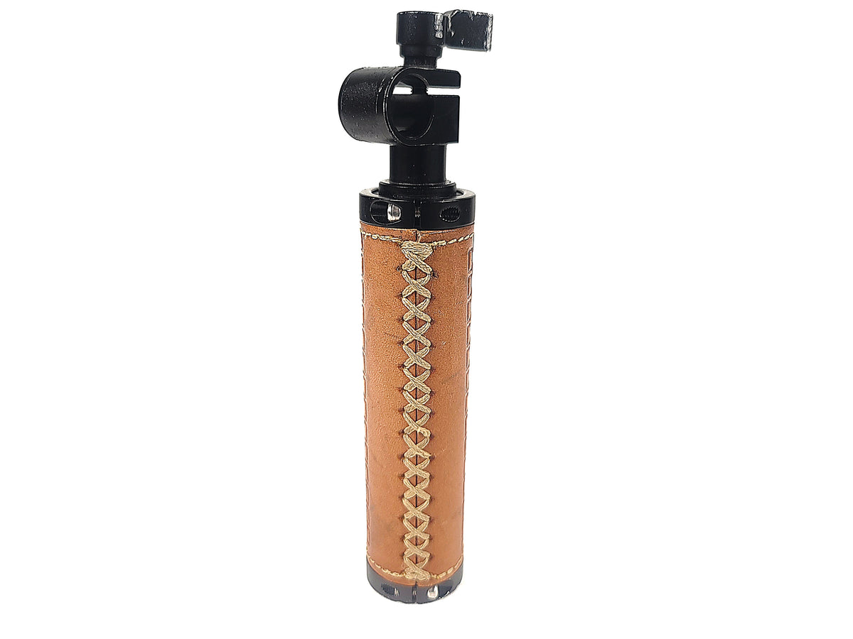 (2) Camvate Rod Clamp Handle Grip Leather for DSLR Camera Rod System