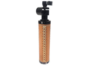 (2) Camvate Rod Clamp Handle Grip Leather for DSLR Camera Rod System
