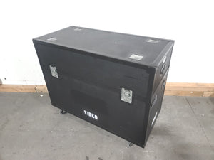 (2) Dynex DX-40L261A12 LCD Color TV in Wheeled Road Case