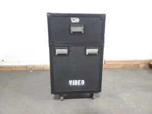 (2) Dynex DX-40L261A12 LCD Color TV in Wheeled Road Case