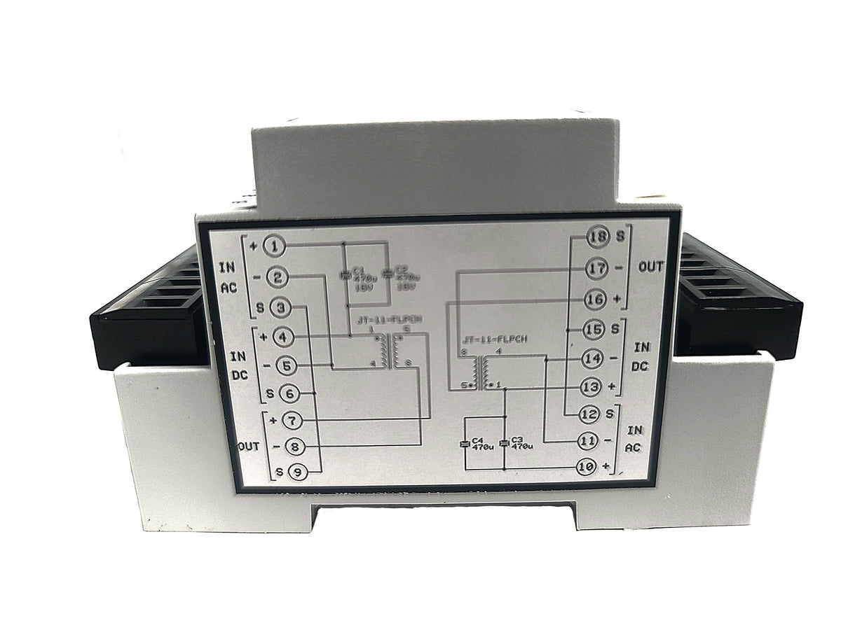(2) Jensen Iso-Max DIN-LI Single Channel DIN Rail Line Input Isolators