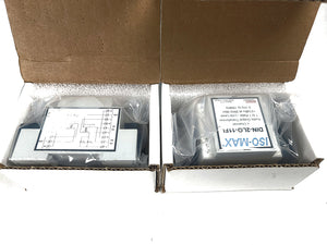 (2) Jensen Iso-Max DIN-LI Single Channel DIN Rail Line Input Isolators