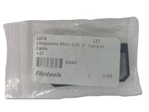 (2) Litepanels LP50 On Camera Mini Flood Light w/ Accessories in Hard Travel Case