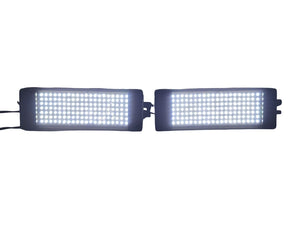 (2) Litepanels LP50 On Camera Mini Flood Light w/ Accessories in Hard Travel Case