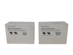 (2) Monoprice 11749 HDMI to 3G SDI Converters
