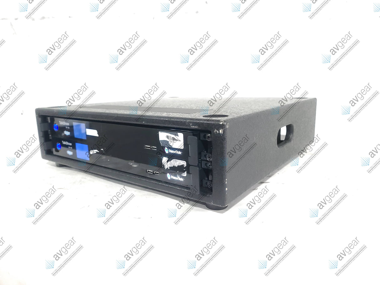 (2) Newtek Talkshow VS-100 | Skype Video Calling Production System TSVS-100 w/ Accessories in Hard Case