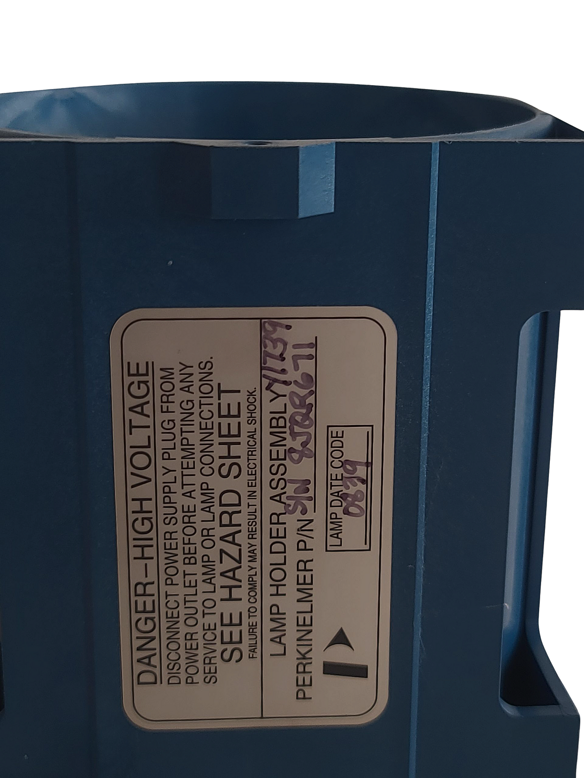 (2) Perkin Elmer Y1739 Lamp Holders