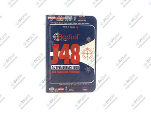 (2) Radial Engineering J48 1-Channel Active 48V Direct Boxes