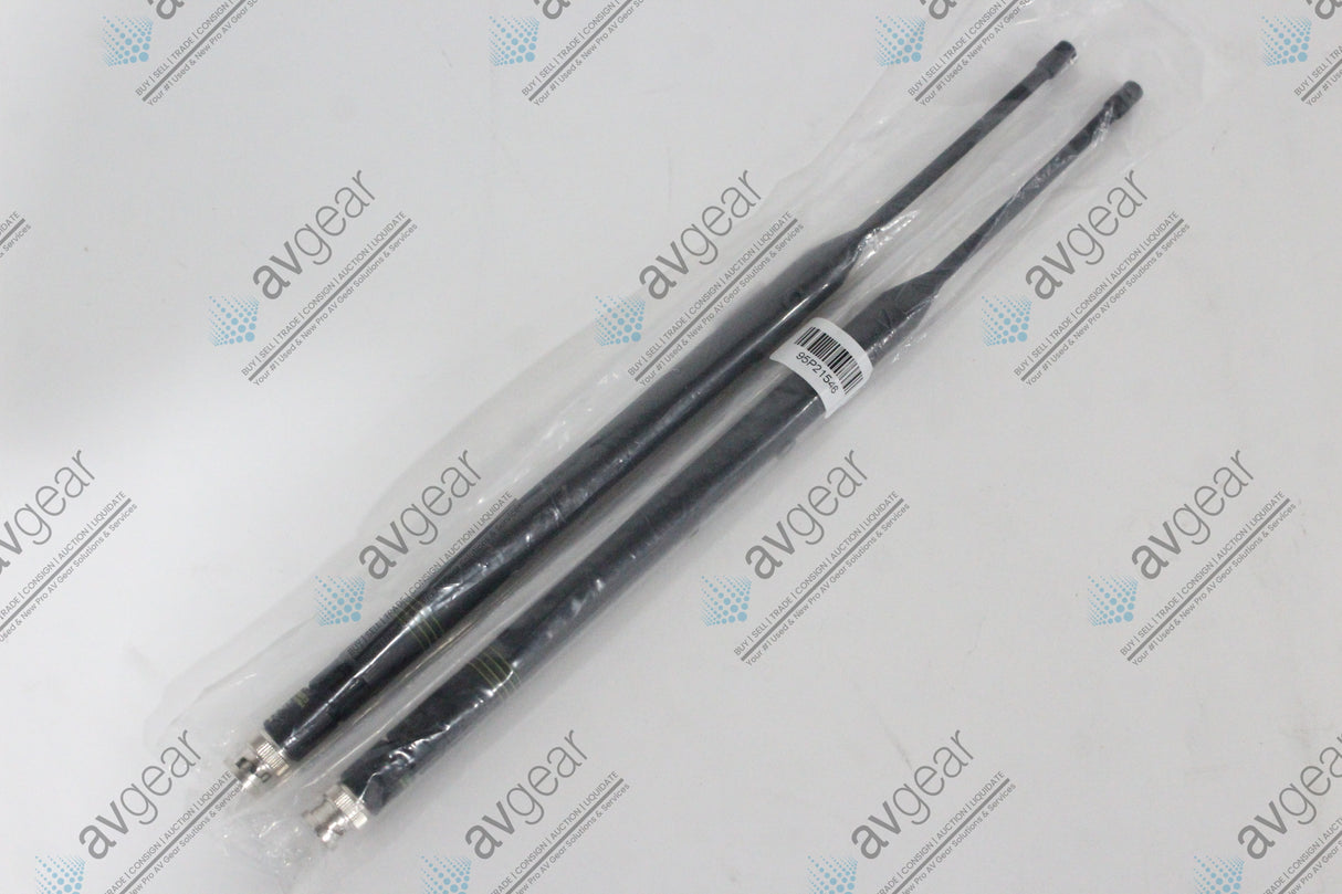 (2) Shure UA8-470-542 1/2 Wave Omnidirectional Receiver Antennas (470-542 MHz)