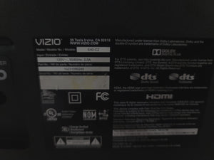 (2) VIZIO D40f-G9 D-Series 40” 1080p Class Smart TV in Rolling Hard Case