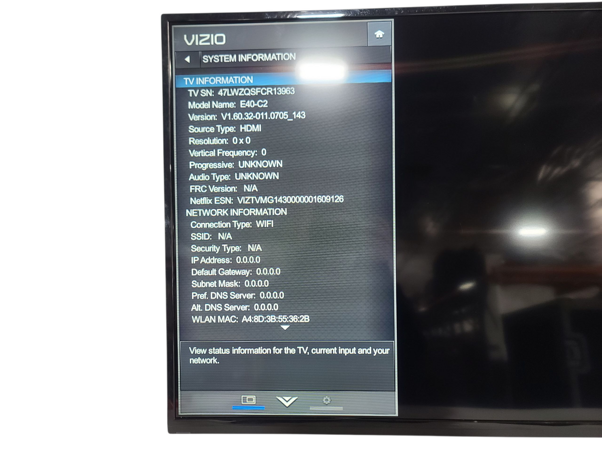 (2) VIZIO D40f-G9 D-Series 40” 1080p Class Smart TV in Rolling Hard Case