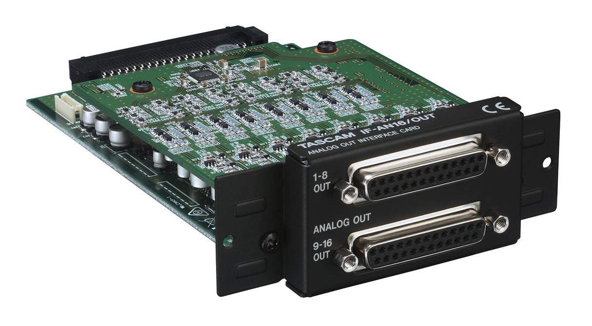 TASCAM IF-AN16/OUT 16-Channel Analog Interface Card for DA-6400 64-Channel Recorder