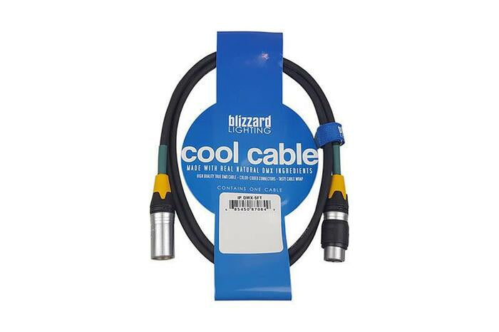 (NEW) Blizzard DMX5PC-3 5-PIN DMX PC Combo Cable 3ft