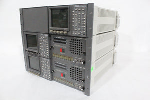 (3) Tektronix 1740A in Racking Console/(2) Grass Valley Group TEN X TM