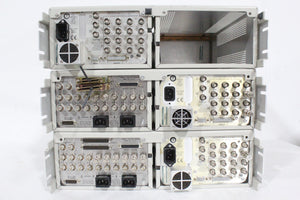 (3) Tektronix 1740A in Racking Console/(2) Grass Valley Group TEN X TM