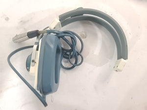 (3) Telex 2400 Aviation Pilot Headsets w/ Dynamic Microphone - Retro Blue