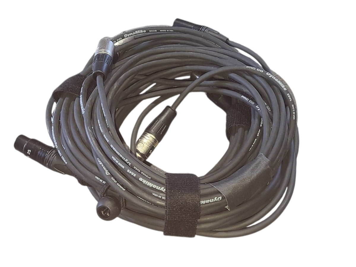 15' 3-Pin XLR Cables