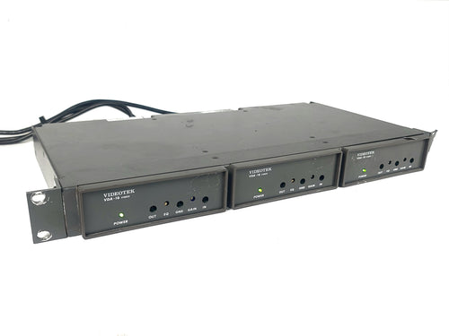 (3) Videotek VDA-16 Amplifiers