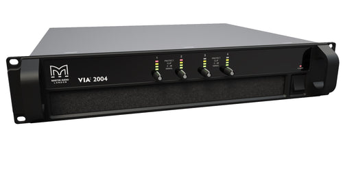 Martin Audio VIA2004 4-Channel Power Amplifier, 4x500W into 4 Ohms