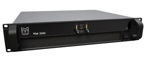 Martin Audio VIA2502 2-Channel Power Amplifier, 2x 800w at 4 Ohms or 2500W at 4 Ohms Bridged
