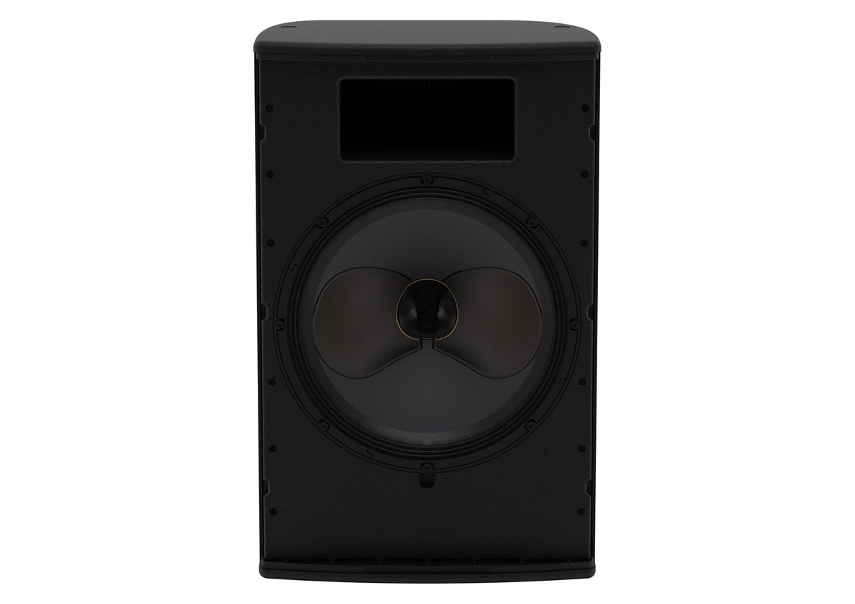 Martin Audio CDD15B-WR 15" Passive Coaxial Differential Dispersion Outdoor On-wall Loudspeaker, black