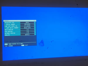 (4) Panasonic PT-EW640 5,800 Lumens WXGA 0.76" 3LCD Large Venue Projector (No Lens)